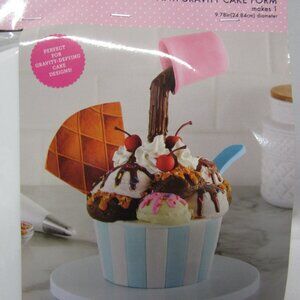 NEW! Sunny Side Up Bakery Anti-Gravity Cake Form - 9.78in Diameter